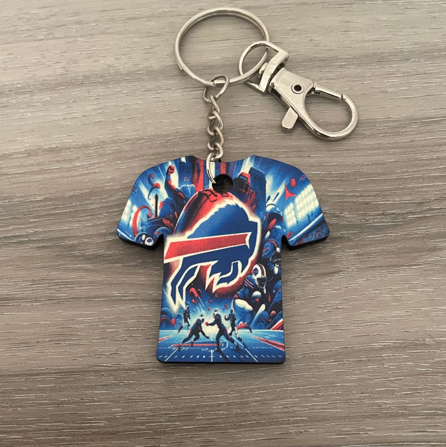 Buffalo Bills shirt keychain