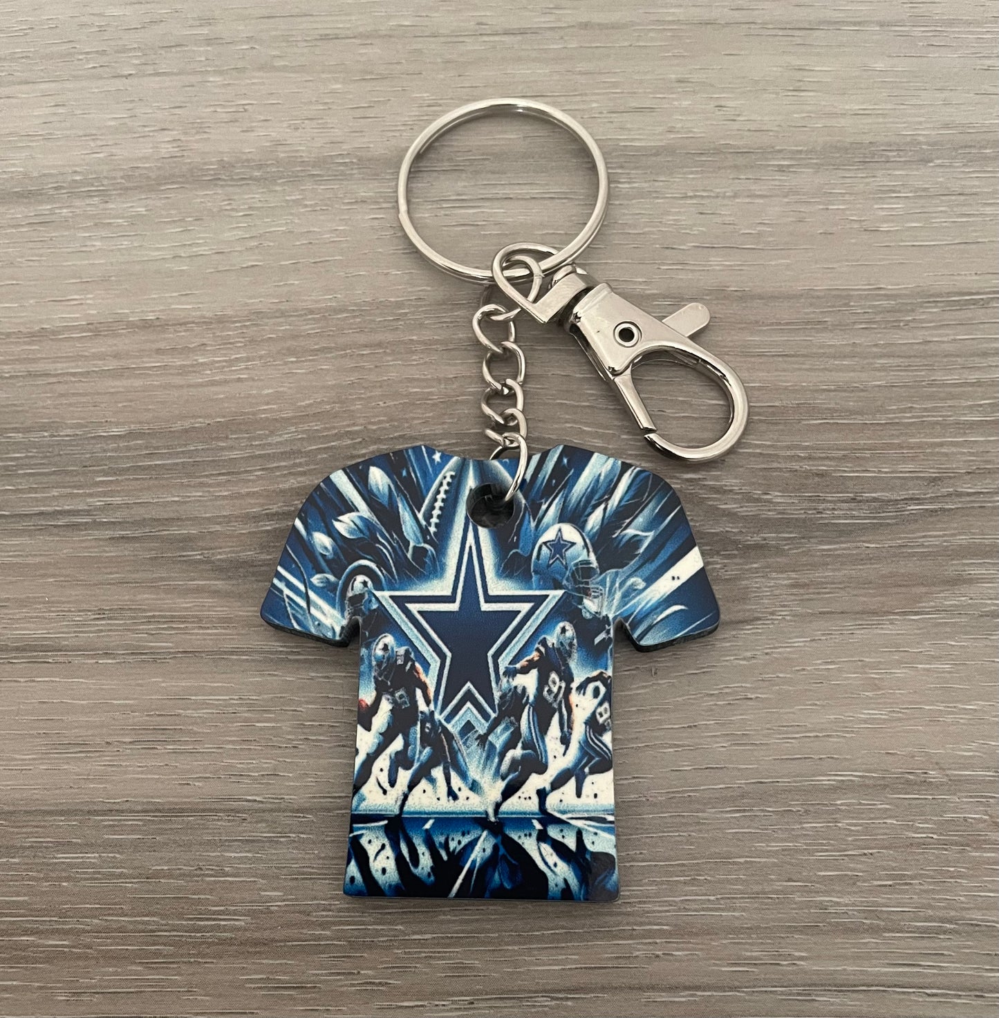 Dallas Cowboys shirt keychain