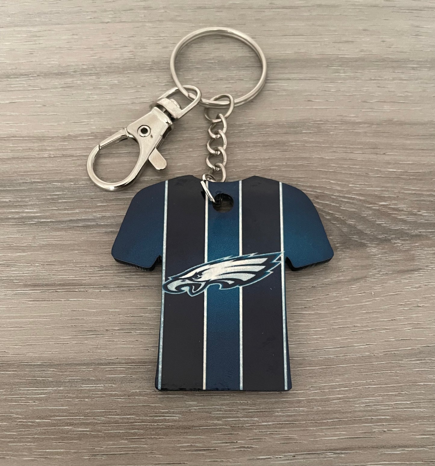Philadelphia Eagles shirt keychain