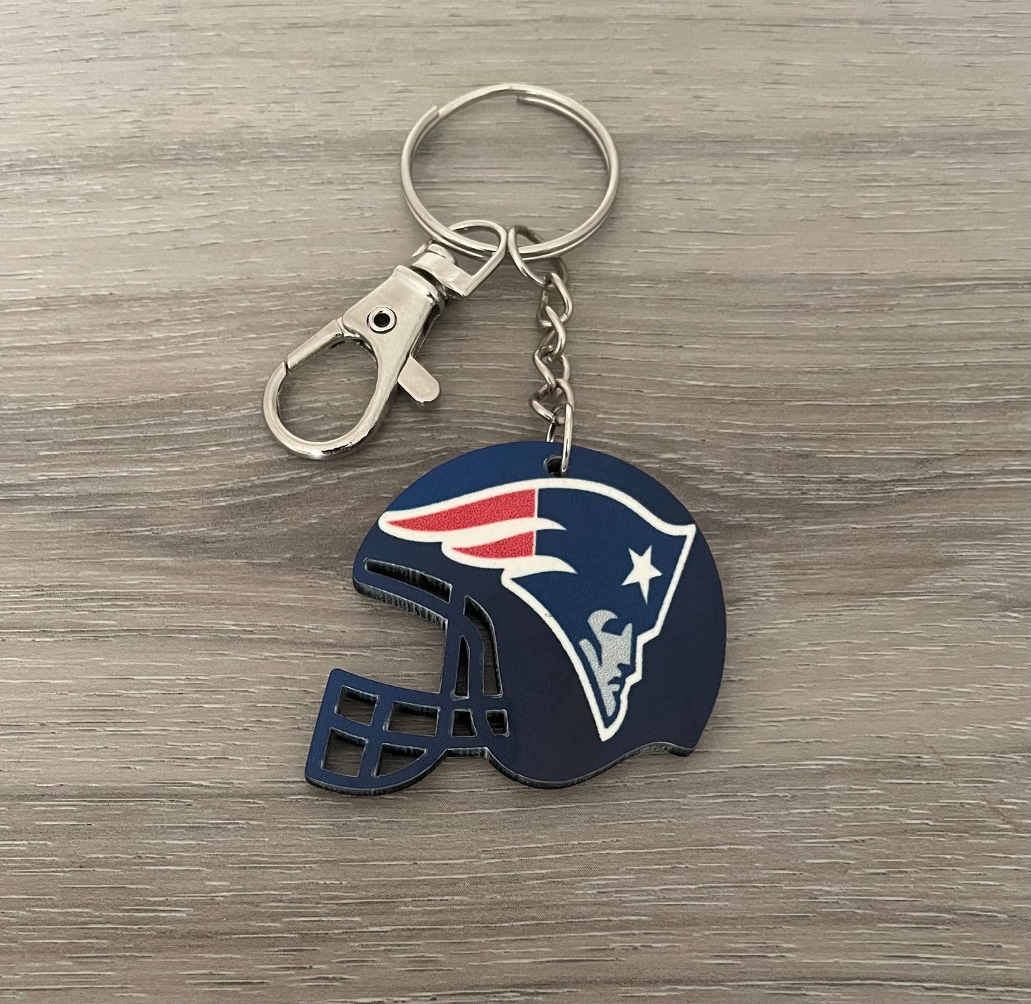 New England Patriots shirt keychain