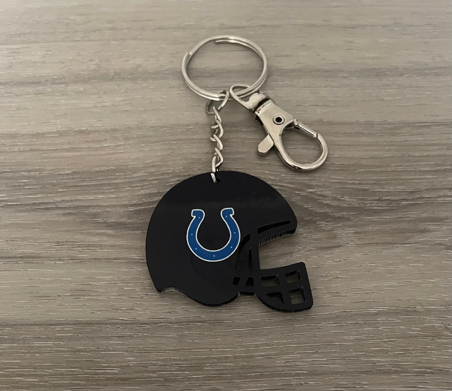 Indianapolis Colts helmet keychain