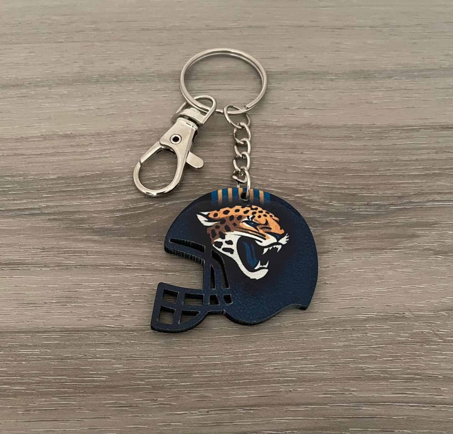 Jacksonville Jaguars helmet keychain