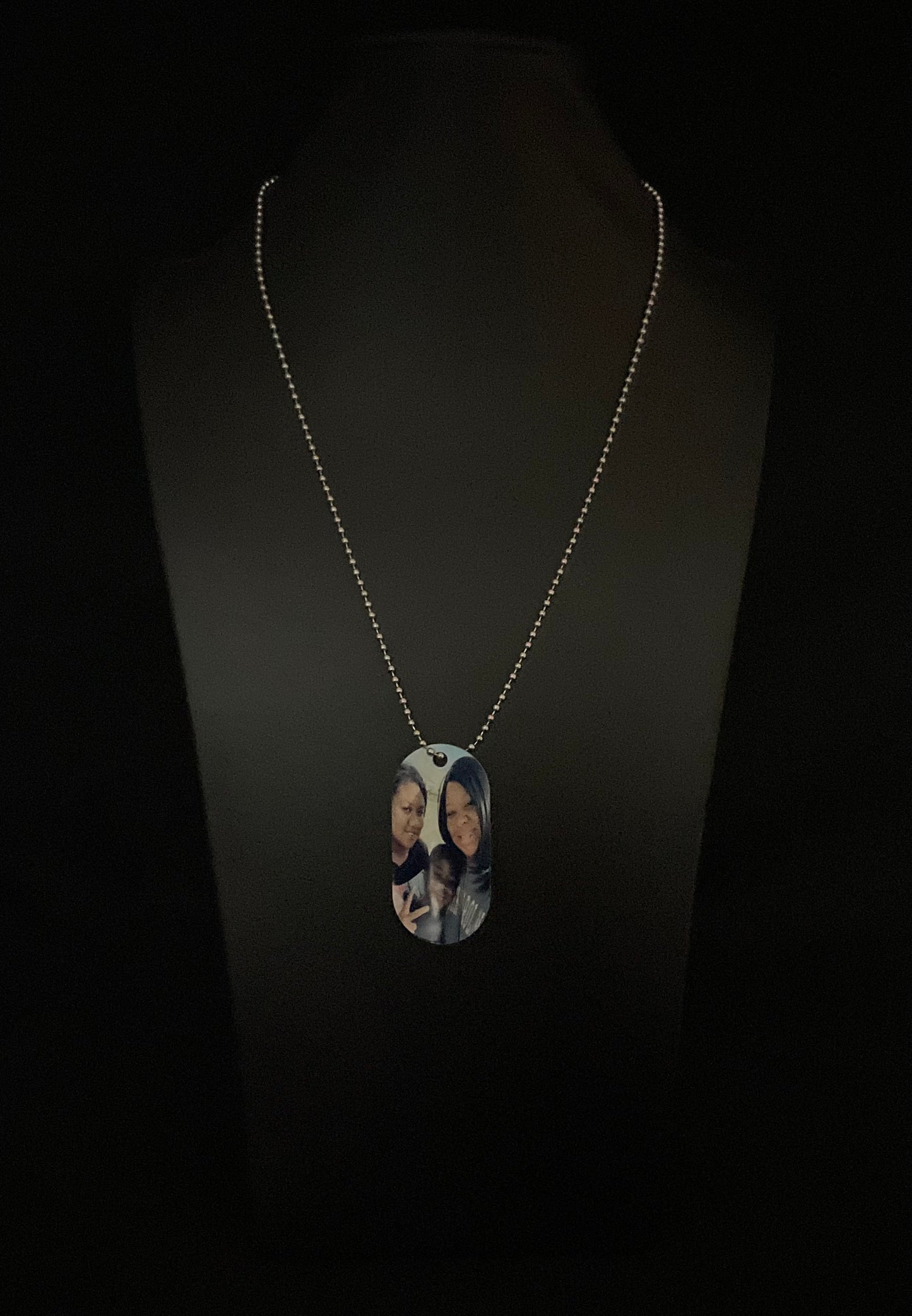 Dog tag necklace