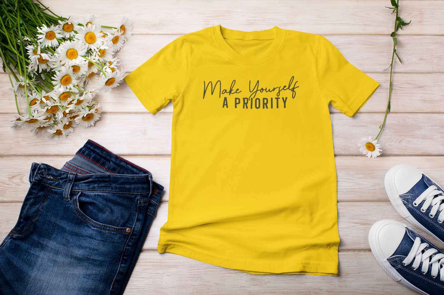 “Make Yourself a Priority” t-shirt