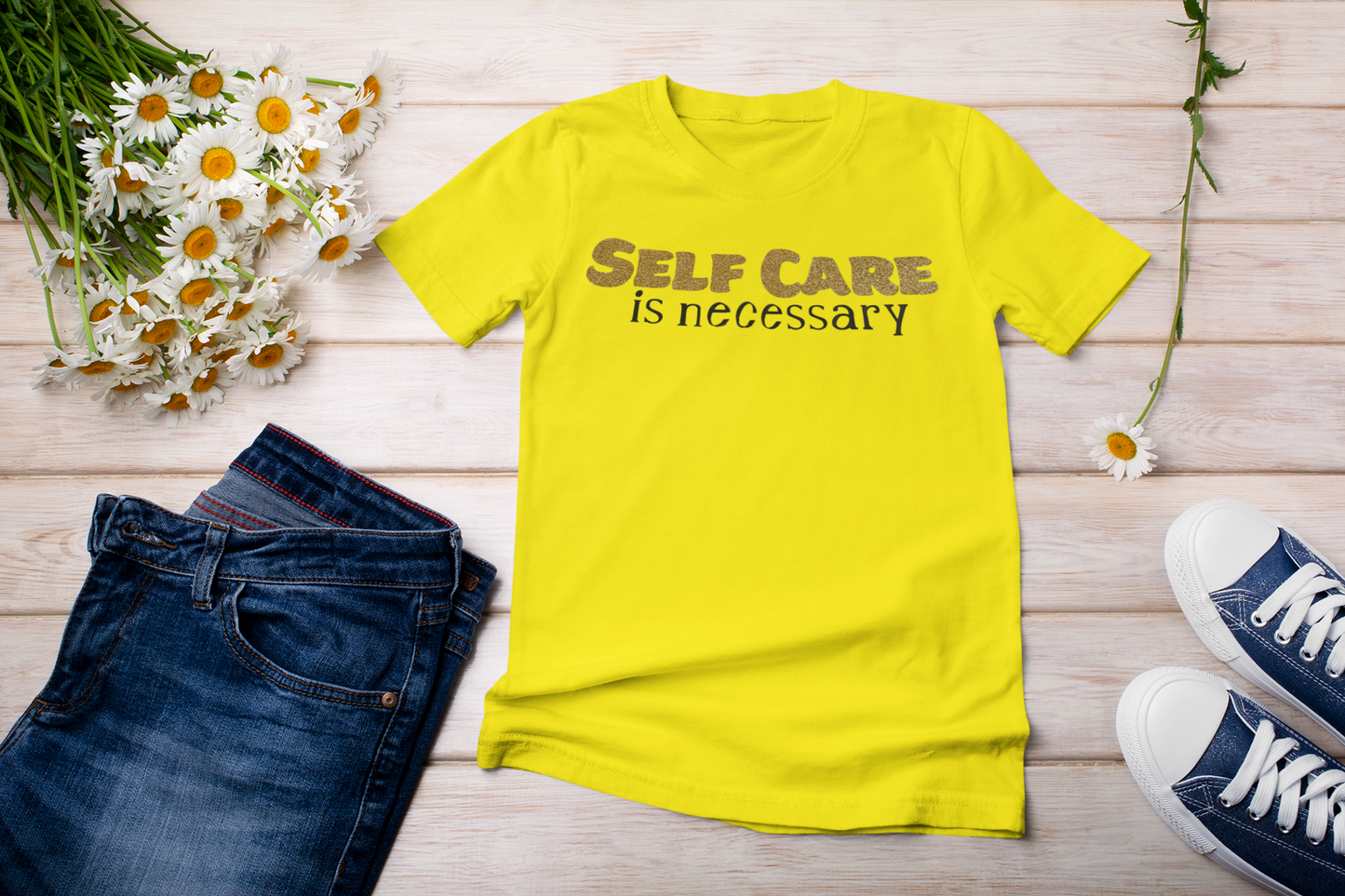 “Self Care is Necessary” t-shirt