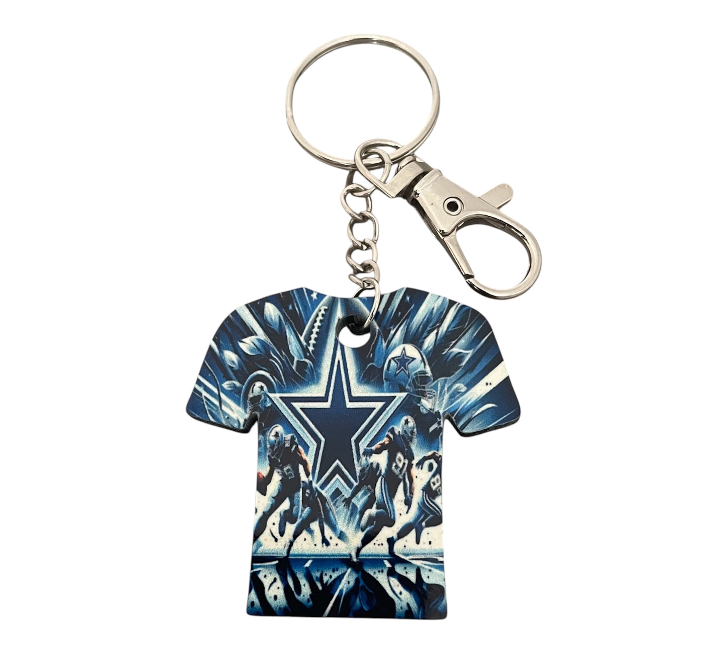 Dallas Cowboys shirt keychain