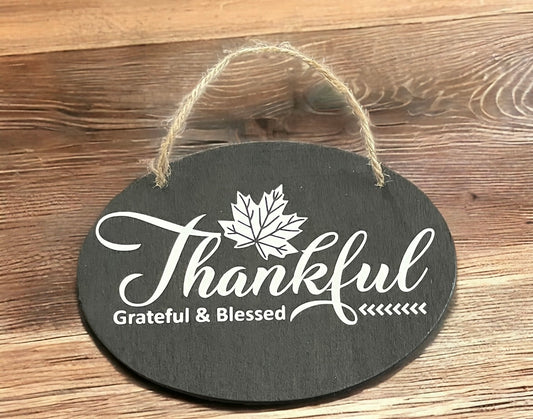 “Thankful” Small Sign