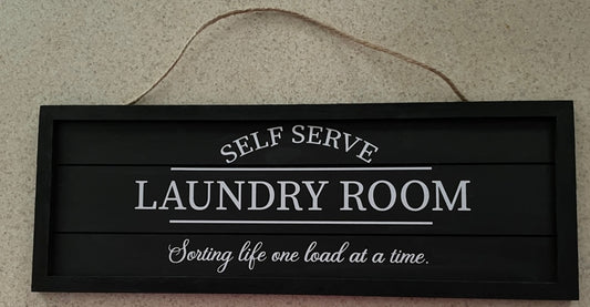 Laundry Room sign