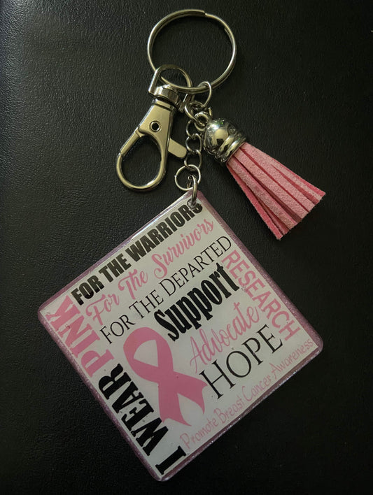 “Breast Cancer Awareness” Keychain