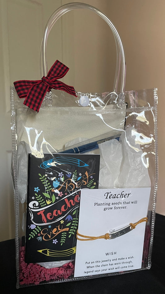 Teacher appreciation bag
