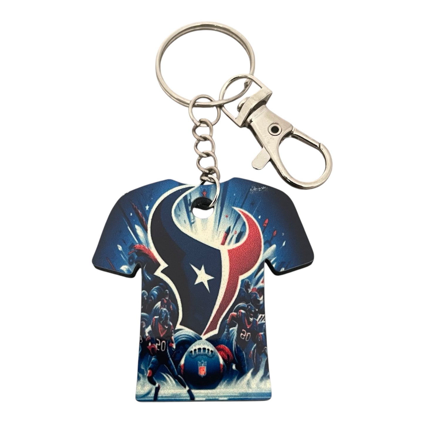 Houston Texans shirt keychains