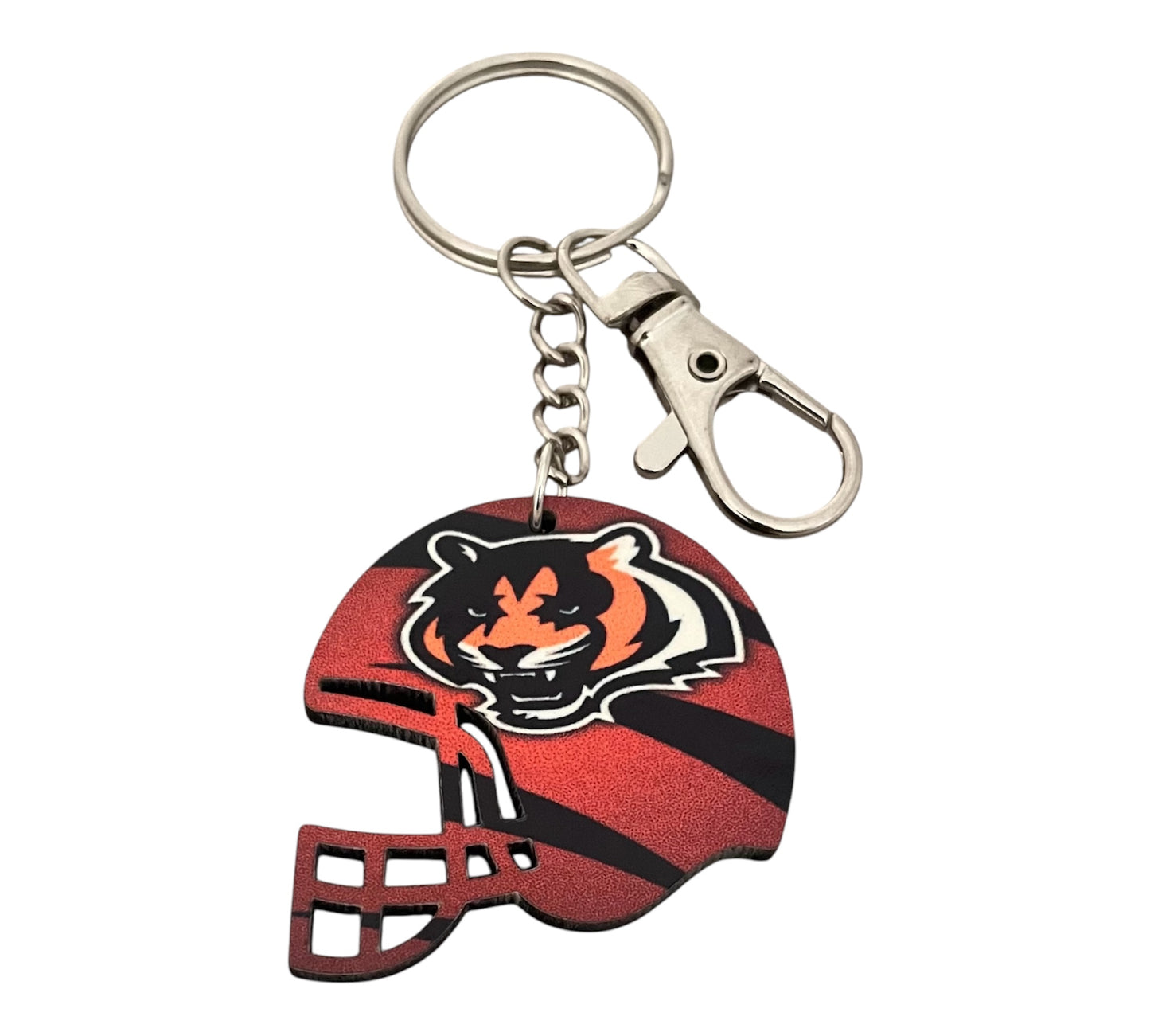 Cincinnati Bengals helmet keychain